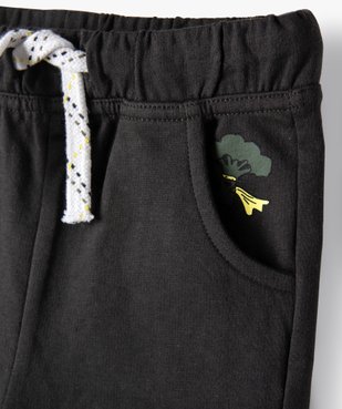 Pantalon bébé garçon en maille vue2 - GEMO C4G BEBE - GEMO