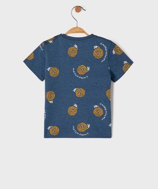 Tee-shirt à manches courtes à motifs sportifs bébé garçon  vue3 - GEMO 4G BEBE - GEMO