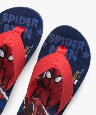 Tongs garçon Spiderman avec entre-doigts en textile vue3 - SPIDERMAN - GEMO