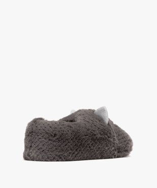 Chaussons fille en volume avec oreilles de chat pailletées vue4 - GEMO (ENFANT) - GEMO