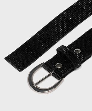 Ceinture large à strass femme vue2 - GEMO (ACCESS) - GEMO