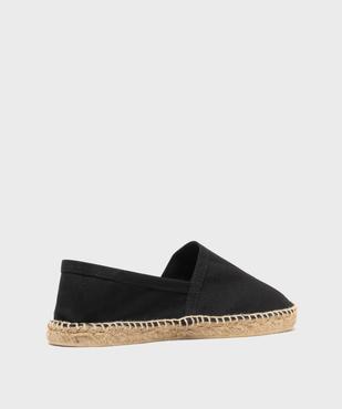 Espadrilles en coton et semelle corde femme vue4 - GEMO (PLAGE) - GEMO