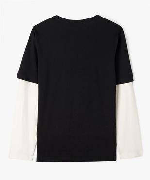 Tee-shirt manches longues Dragon Ball Z garçon vue3 - DRAGON BALL Z - GEMO
