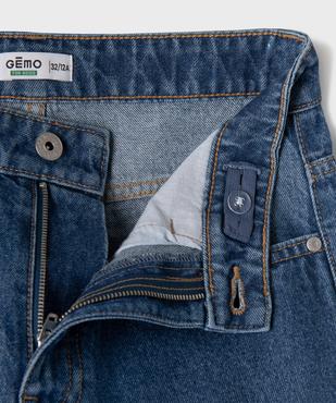 Jean cropped loose avec taille ajustable garçon vue2 - GEMO 4G GARCON - GEMO