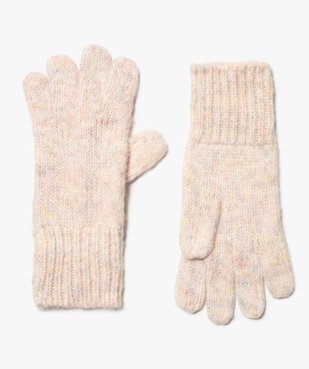 Gants fille en maille multicolore vue1 - GEMO (JUNIOR) - GEMO