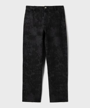 Jean loose en denim 100 % coton à motif délavé garçon - Camps United vue1 - CAMPS - GEMO
