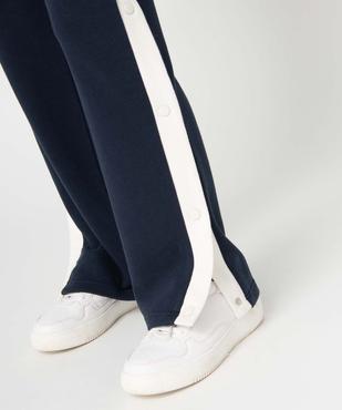Pantalon de jogging femme avec pressions sur les côtés – Camps United vue2 - CAMPS UNITED - GEMO