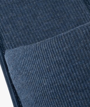 Chaussons homme forme mules en maille côtelée vue6 - GEMO(HOMWR HOM) - GEMO