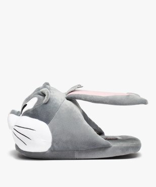 Chaussons femme 3D mules Bugs Bunny – Looney Tunes vue3 - LOONEY TUNES - GEMO