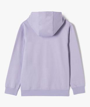 Sweat à capuche non molletonné garçon vue3 - GEMO (JUNIOR) - GEMO