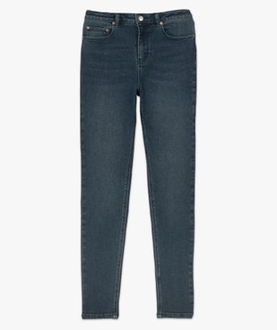 Jean femme en stretch coupe Skinny taille haute vue4 - GEMO(FEMME PAP) - GEMO