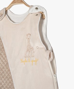 Gigoteuse bébé en velours réglable en longueur – Sophie la Girafe vue2 - SOPHIE GIRAFE - GEMO