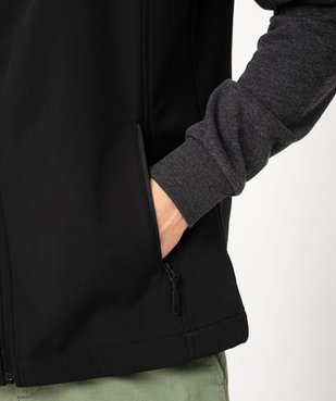 Blouson sans manches avec col montant homme vue5 - GEMO 4G HOMME - GEMO