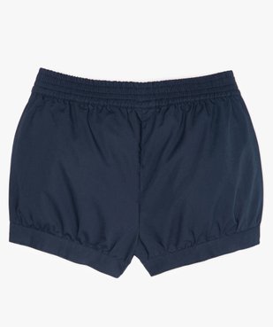 Short bébé fille bloomer à taille élastiquée vue3 - GEMO(BEBE DEBT) - GEMO