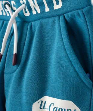 Pantalon de jogging imprimé garçon - Camps United vue2 - CAMPS UNITED - GEMO