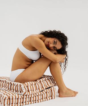 Shorties unis en microfibre femme (lot de 2) vue12 - GEMO 4G FEMME - GEMO