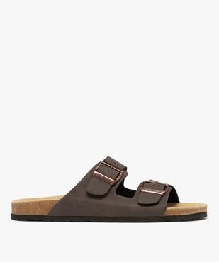 Sandales mules 2 brides homme - Schott vue2 - SCHOTT - GEMO