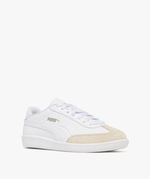 Baskets femme à lacets avec bout suédé 9T- Puma vue3 - PUMA - GEMO