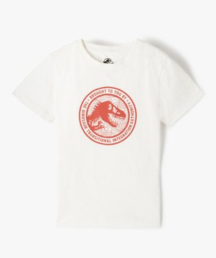 Tee-shirt garçon à motif dinosaure en relief vue2 - NBCUNIVERSAL - GEMO