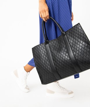 Sac à main grand format avec bandoulière amovible femme vue5 - GEMO (ACCESS) - GEMO
