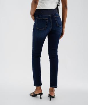 Jean de grossesse skinny avec bandeau jersey haut vue6 - GEMO 4G MATERN - GEMO