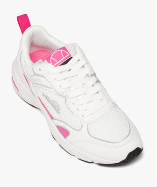 Baskets femme bicolores en mesh style running - Ellesse vue5 - ELLESSE - GEMO