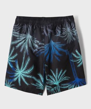 Short de surf imprimé palmiers garçon vue3 - GEMO 4G GARCON - GEMO