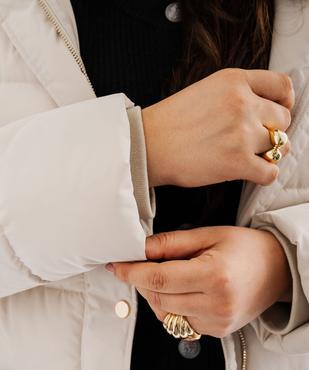 Doudoune à capuche fourrée femme grande taille vue7 - GEMO 4G GT - GEMO