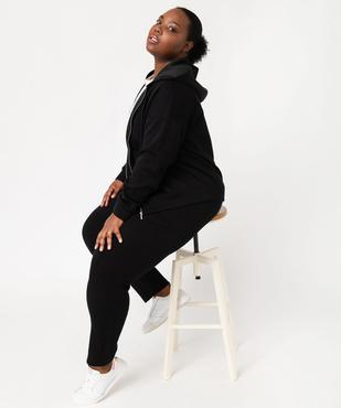 Pantalon en maille avec ceinture élastique femme grande taille vue1 - GEMO(FEMME PAP) - GEMO