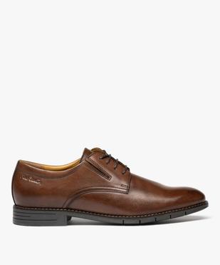 Derby dessus cuir homme - Pierre Cardin vue1 - PIERRE CARDIN DIFFUSION - GEMO