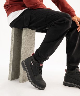 Boots homme casual à lacets et col matelassé - Carrera vue1 - CARRERA - GEMO