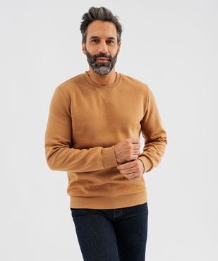 Sweat en molleton doux homme vue1 - GEMO 4G HOMME - GEMO