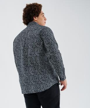 Chemise à motifs fleuris coupe regular homme vue7 - GEMO (HOMME) - GEMO