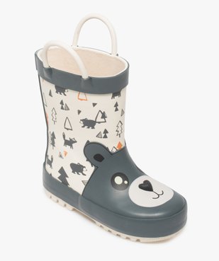 Bottes De Pluie Bebe Apres Ski Bebe Garcon Pas Cher