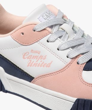Baskets fille multicolores à lacets brillants – Camps United vue6 - CAMPS UNITED - GEMO