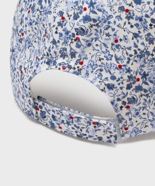 Casquette à motifs fleuris fille - LuluCastagnette vue2 - LULU CASTAGNETT - GEMO