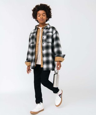 Jean garçon coupe skinny 5 poches vue6 - GEMO 4G GARCON - GEMO