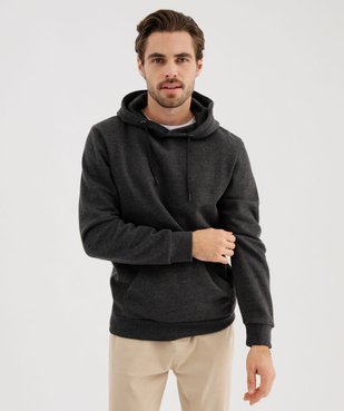 Sweat à capuche intérieur molletonné homme vue8 - GEMO 4G HOMME - GEMO