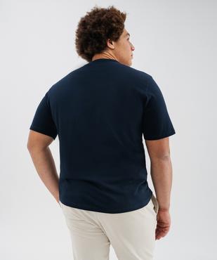 Tee-shirt manches courtes et col rond homme vue7 - GEMO (HOMME) - GEMO