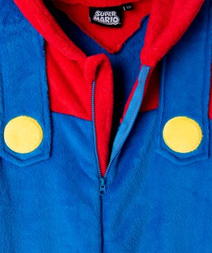 Combinaison pyjama garçon multicolore – Super Mario vue2 - MARIO - GEMO