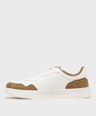 Baskets basses bicolores homme - Schott vue4 - SCHOTT - GEMO