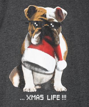 T-shirt de Noël à manches longues garçon vue2 - GEMO (JUNIOR) - GEMO