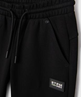 Bermuda en maille extensible à taille élastiquée garçon  vue2 - GEMO (ENFANT) - GEMO