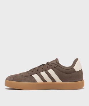 Baskets VL Court 3.0 dessus cuir femme - Adidas vue3 - ADIDAS - GEMO