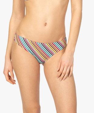 Bas de maillot de bain femme forme slip vue1 - Nikesneakers (PLAGE) - Nikesneakers