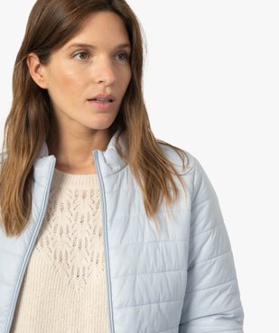 Blouson femme matelassé avec col montant vue2 - GEMO(FEMME PAP) - GEMO