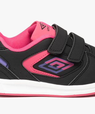 Baskets fille à détails contrastés fermeture scratch - Umbro vue6 - UMBRO - GEMO
