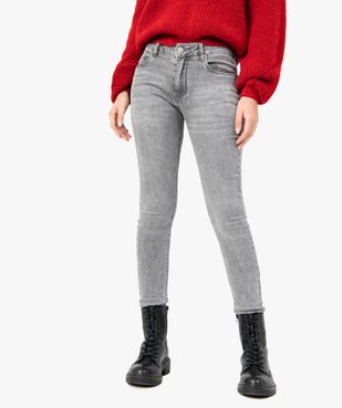 Jean femme coupe Skinny push-up vue1 - GEMO(FEMME PAP) - GEMO