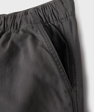 Pantalon parachute avec taille ajustable garçon vue2 - GEMO (JUNIOR) - GEMO