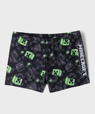 Shorty de bain imprimé garçon - Minecraft vue1 - MINECRAFT - GEMO